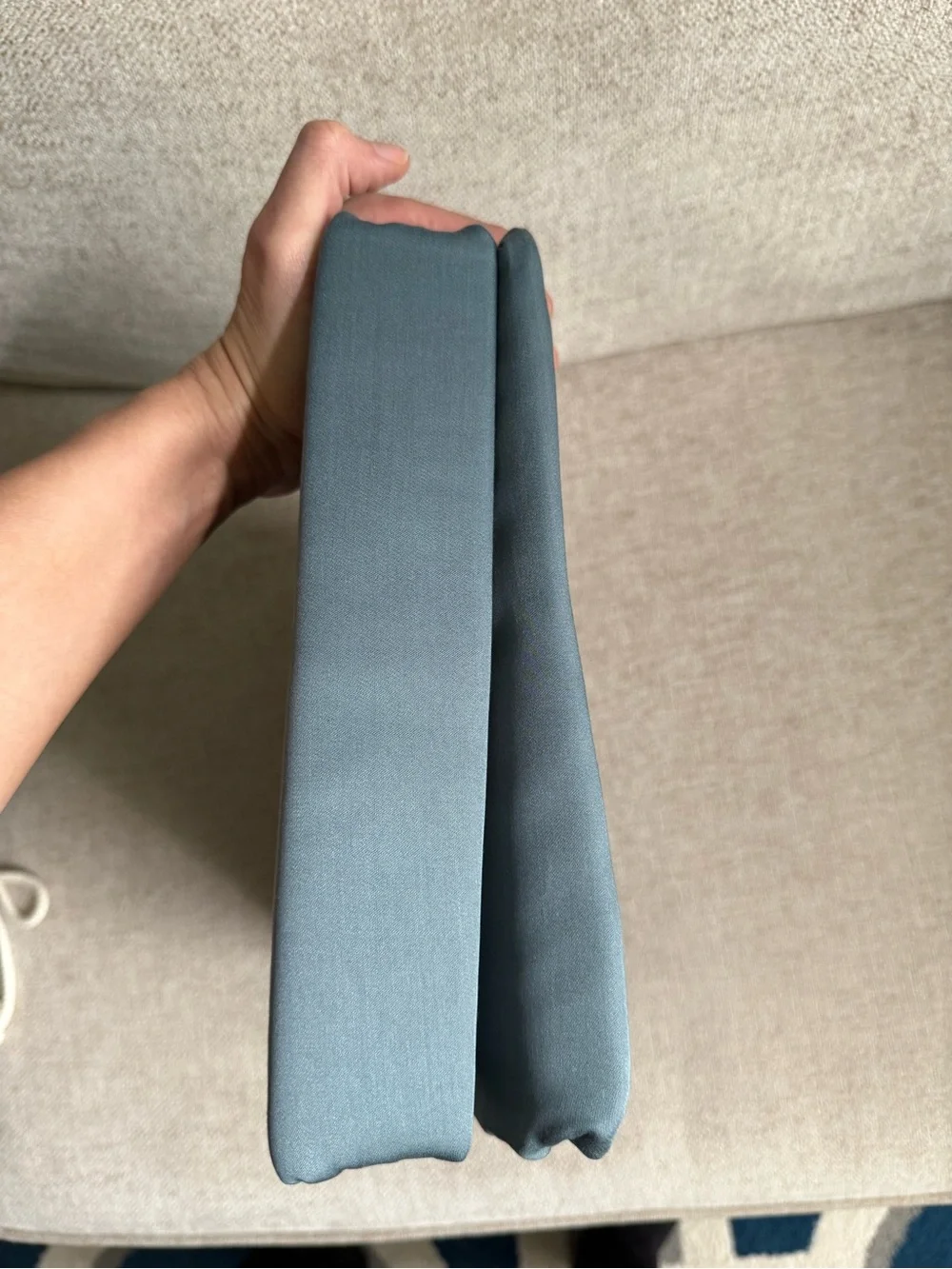 NWT Olive + Crate Tencel King Duvet Cover Hypoallergenic Cooling Eucalyptus